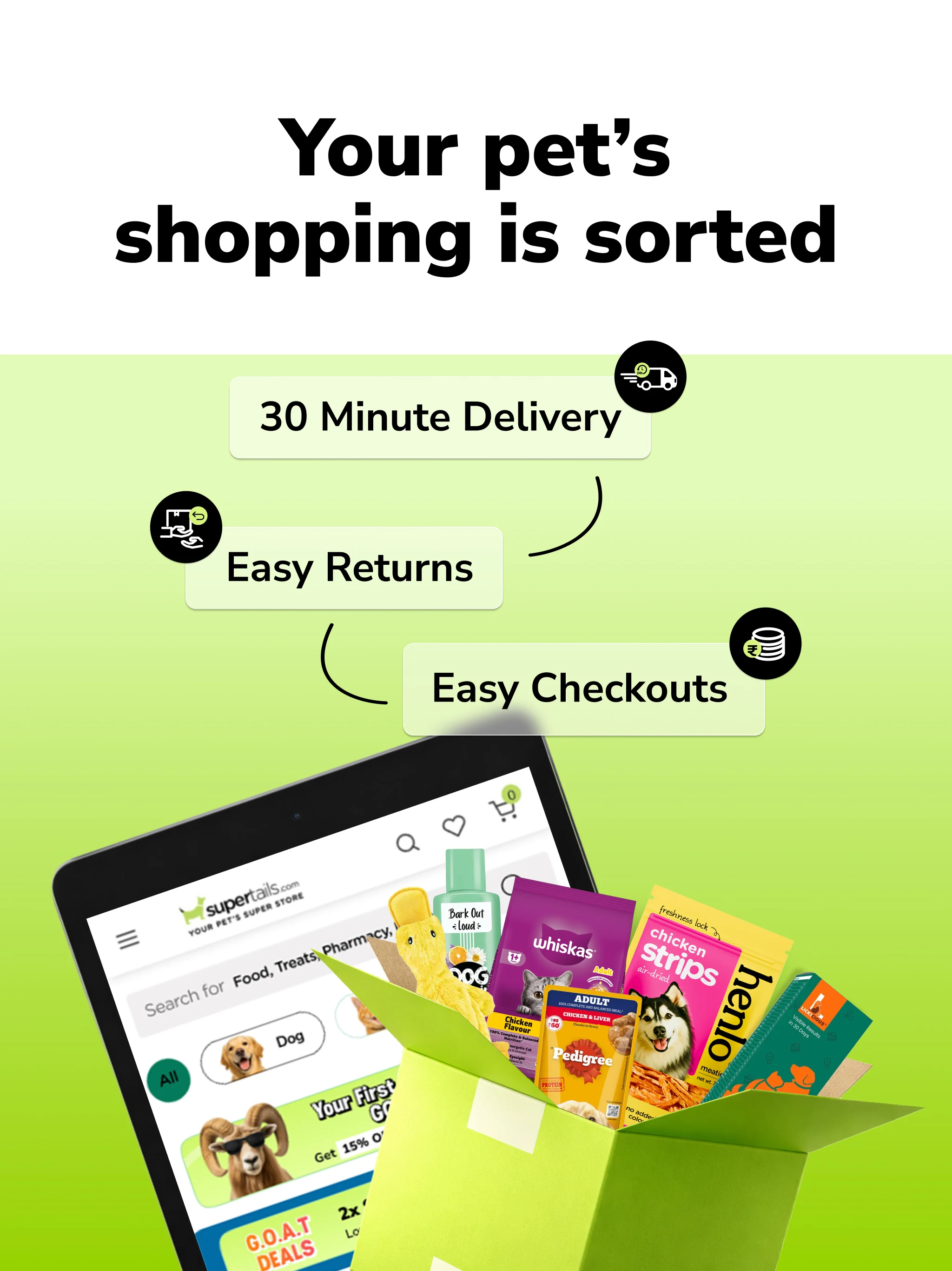 Supertails: Online Pet Shop screenshot