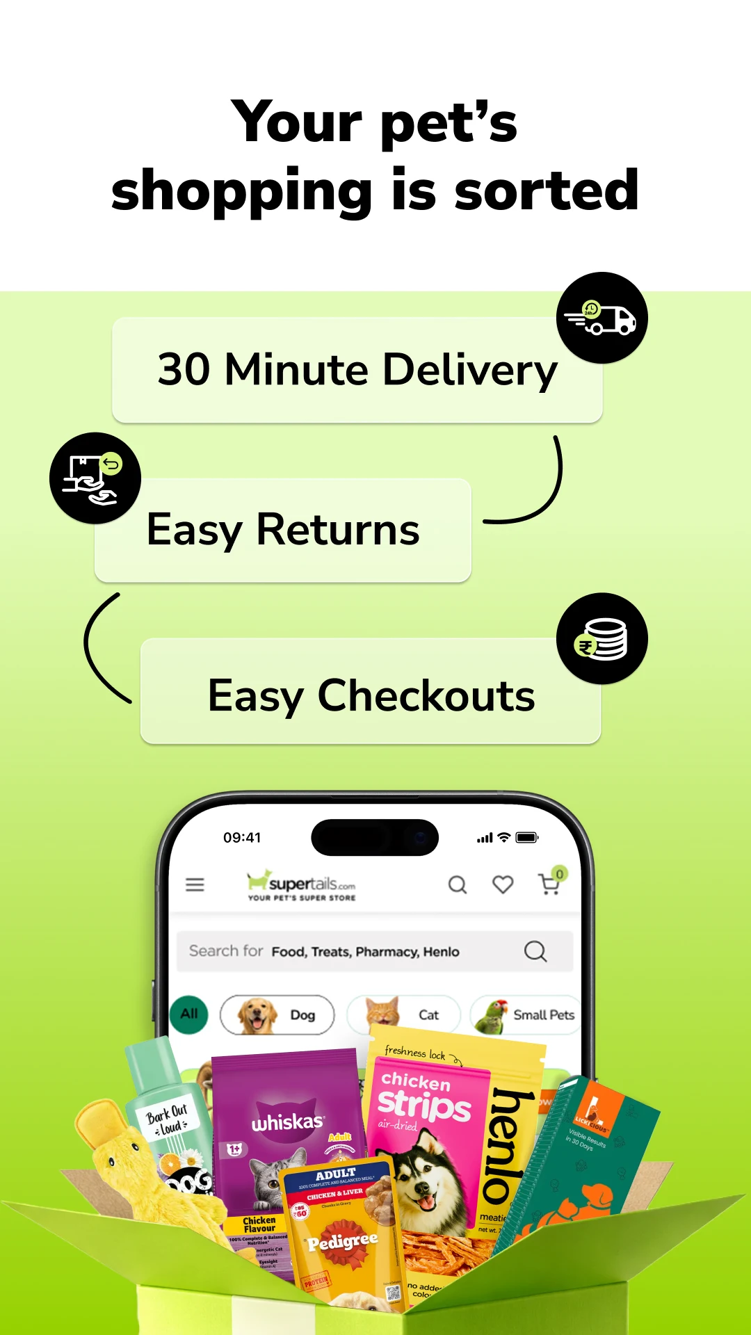 Supertails: Online Pet Shop screenshot
