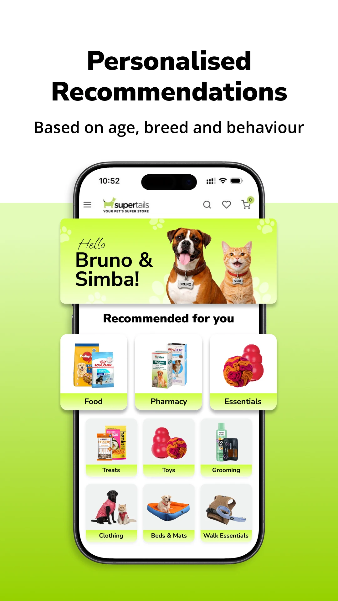 Supertails: Online Pet Shop screenshot
